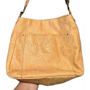 Vintage American Leather Co. shoulder bag